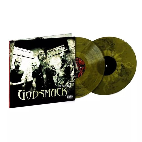 Godsmack Awake 2-LP ~ Ltd Ed Colored Vinyl (Green) ~ Etched ~ New/Sealed! - Picture 1 of 2